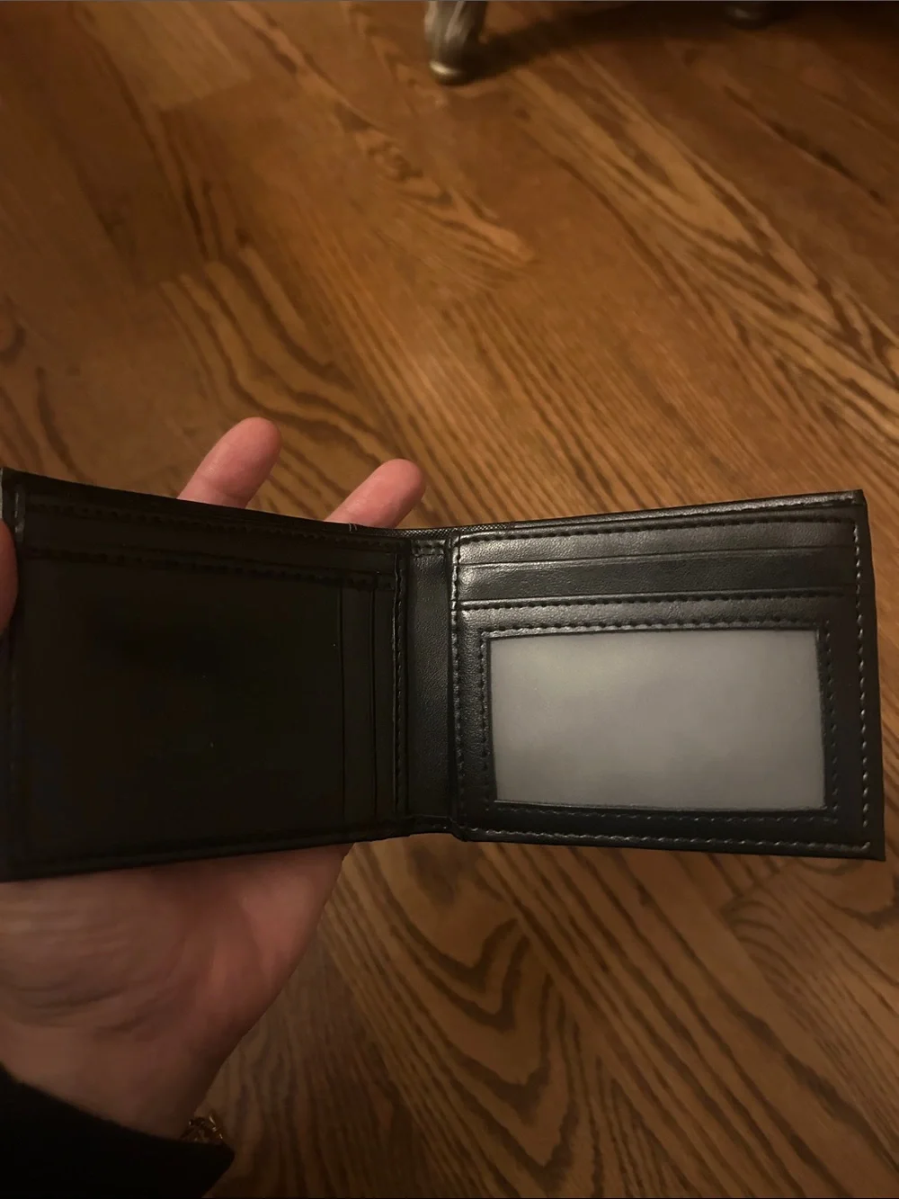 Guess Black Men's Leather Card & Key Holder Wallet
